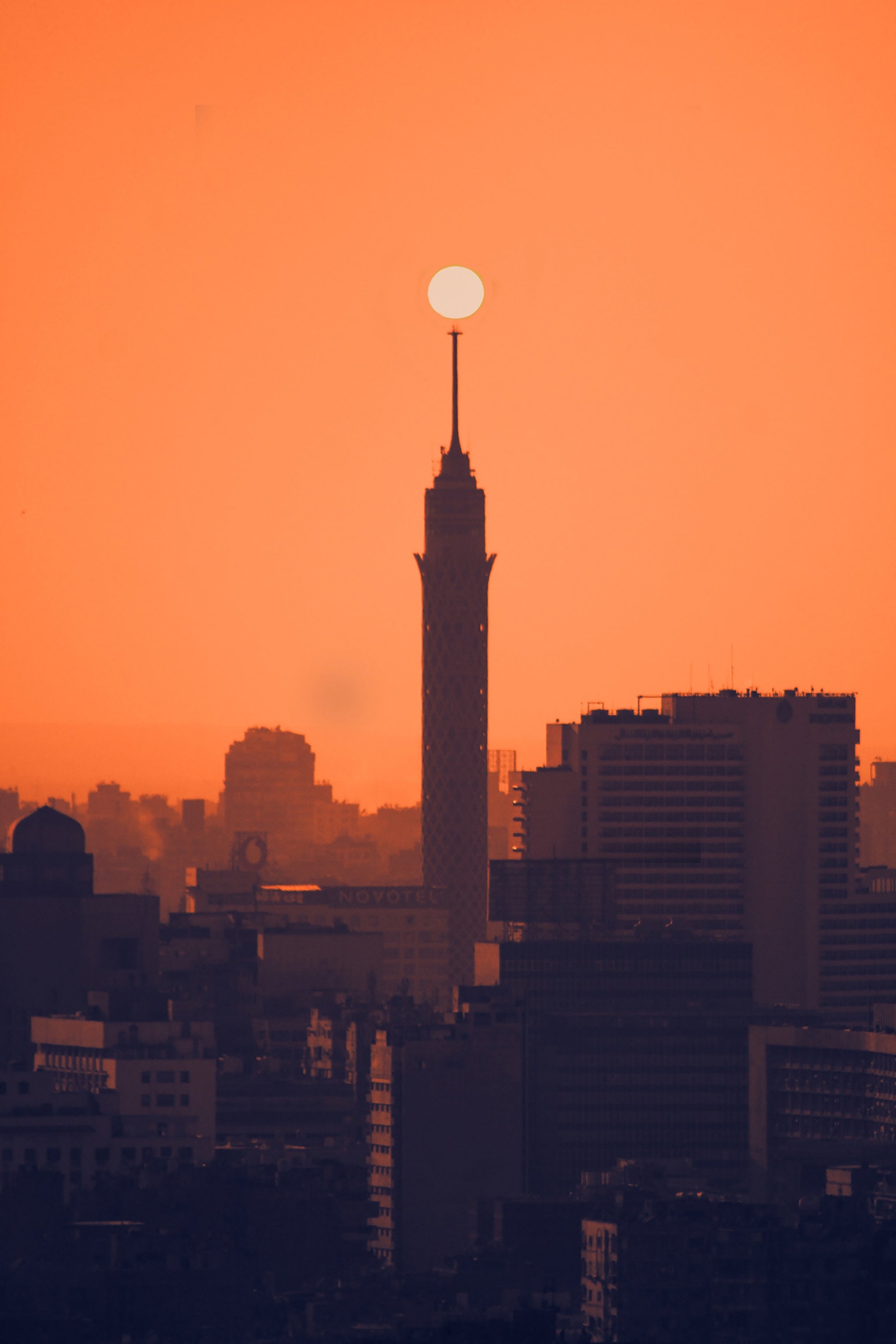 Sun Perched On A Needle