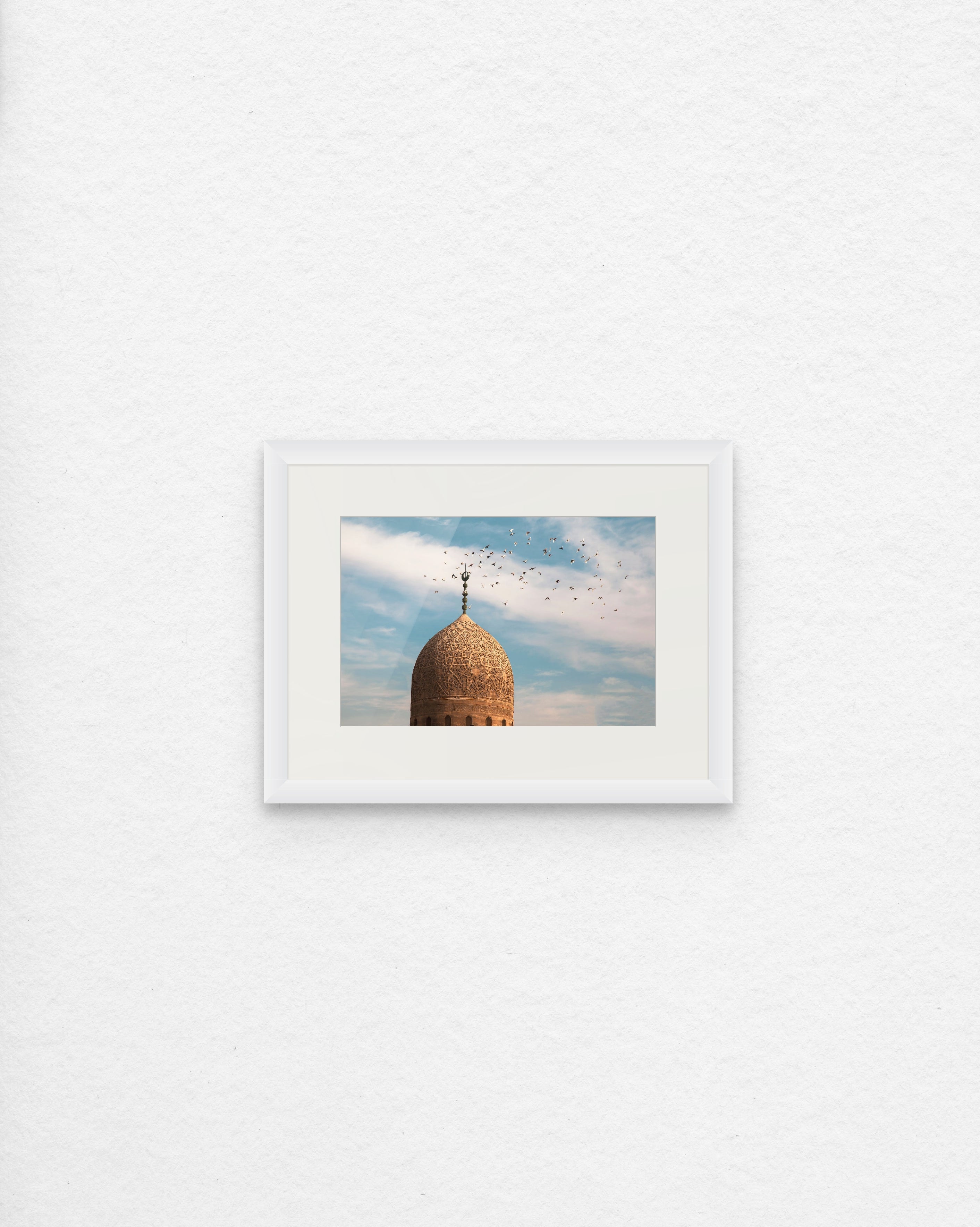 Birds Above A Minaret