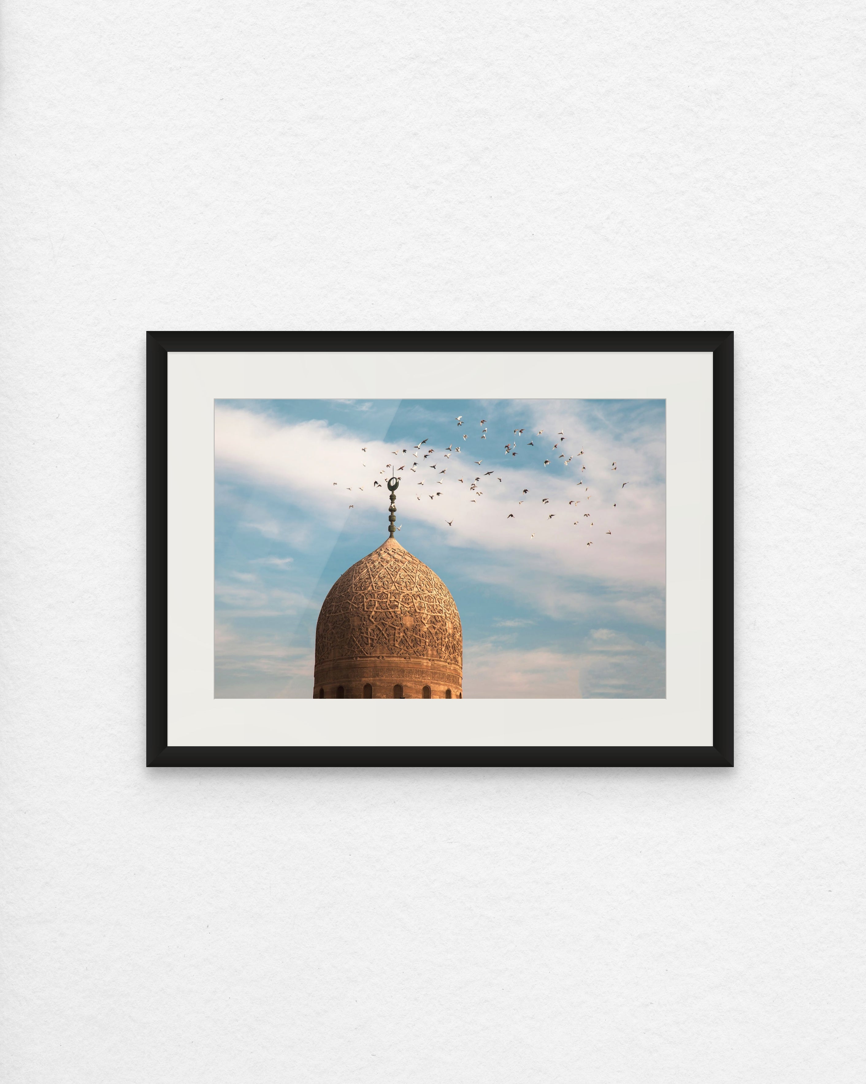 Birds Above A Minaret