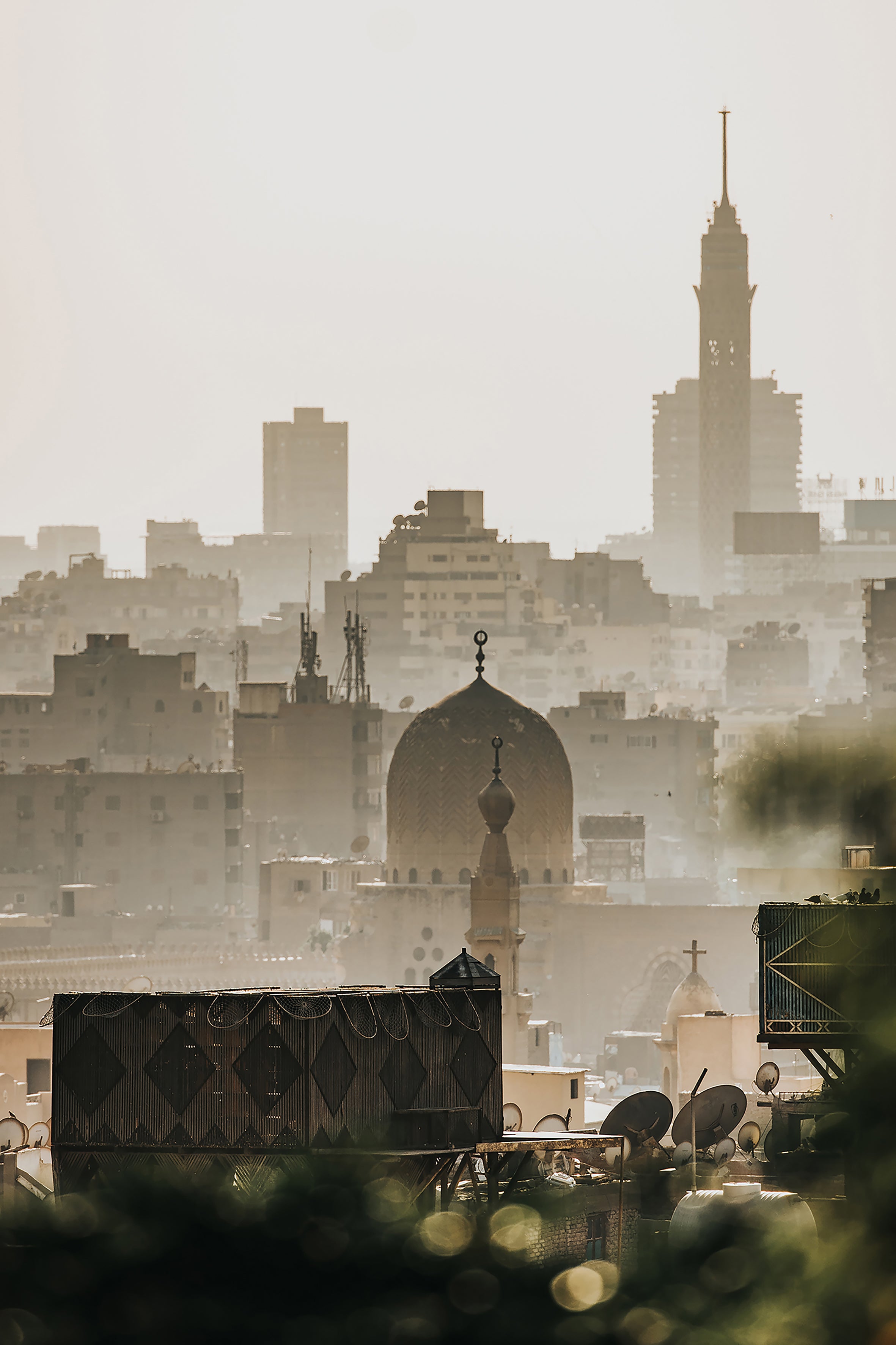 Elevated View Of Cairo