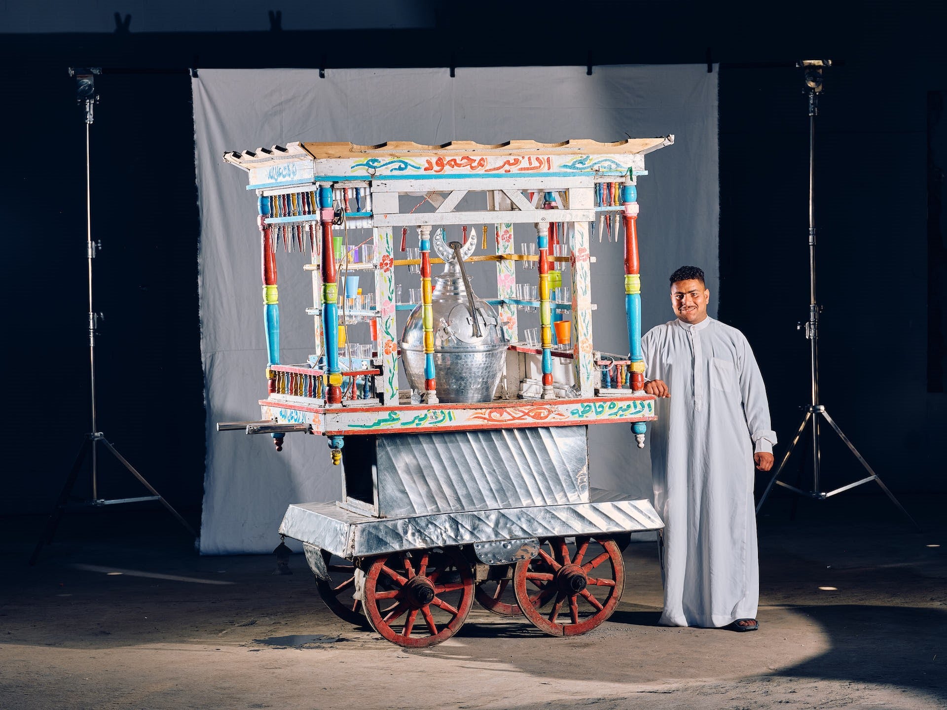 Sayed's Hummus El Sham Cart