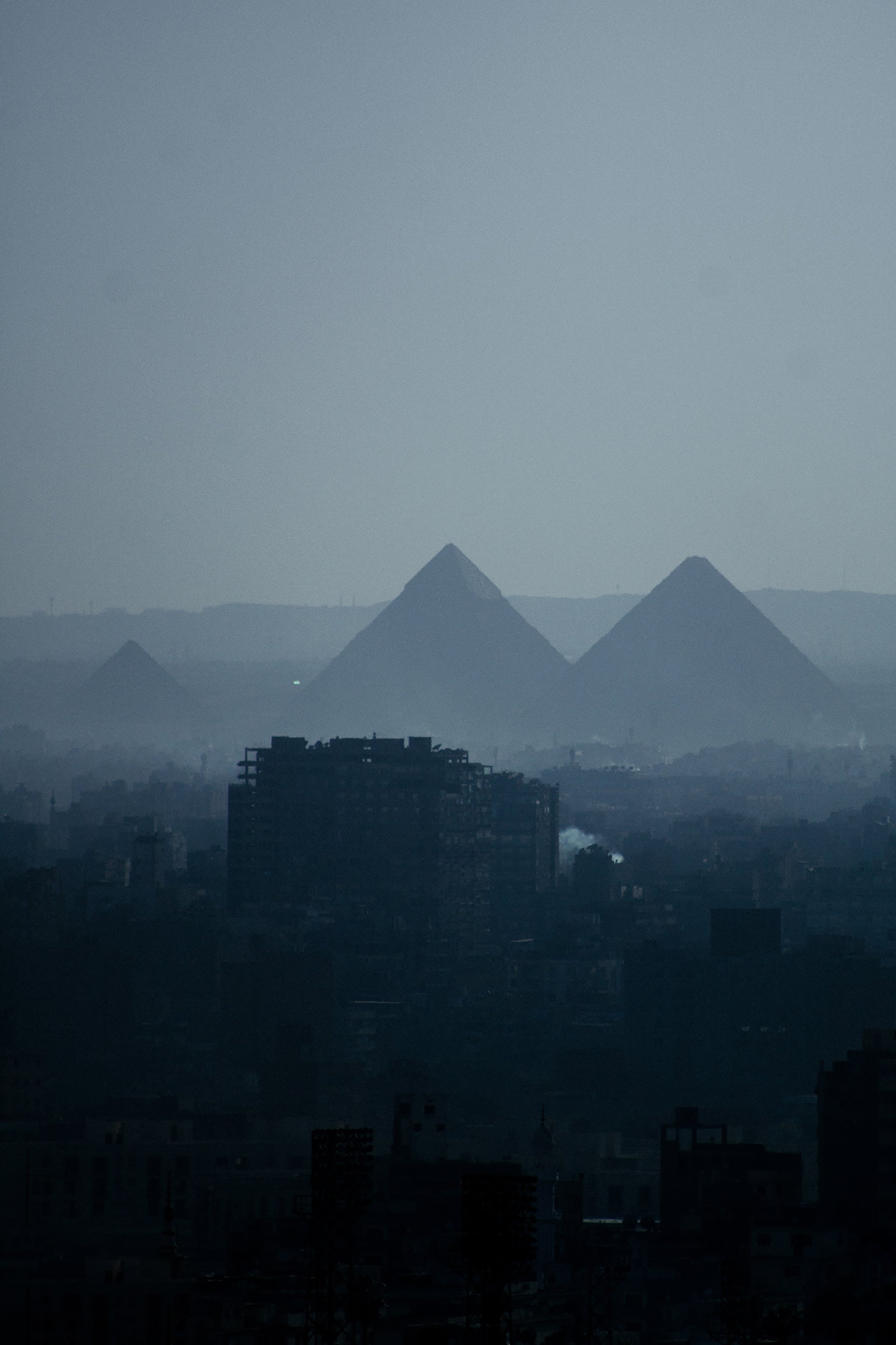 The Pyramids At Dawn