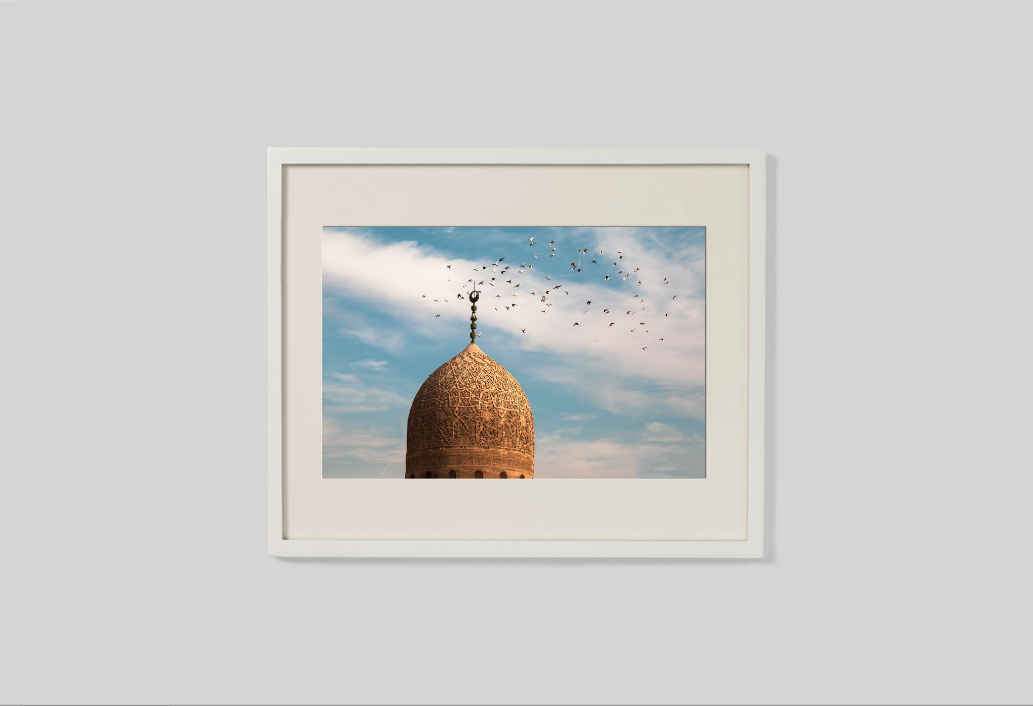 Birds Above A Minaret