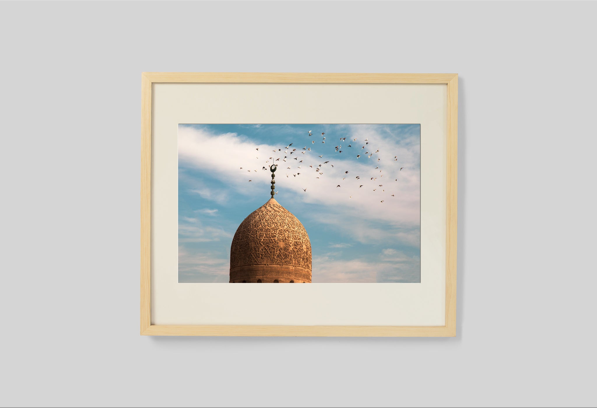 Birds Above A Minaret