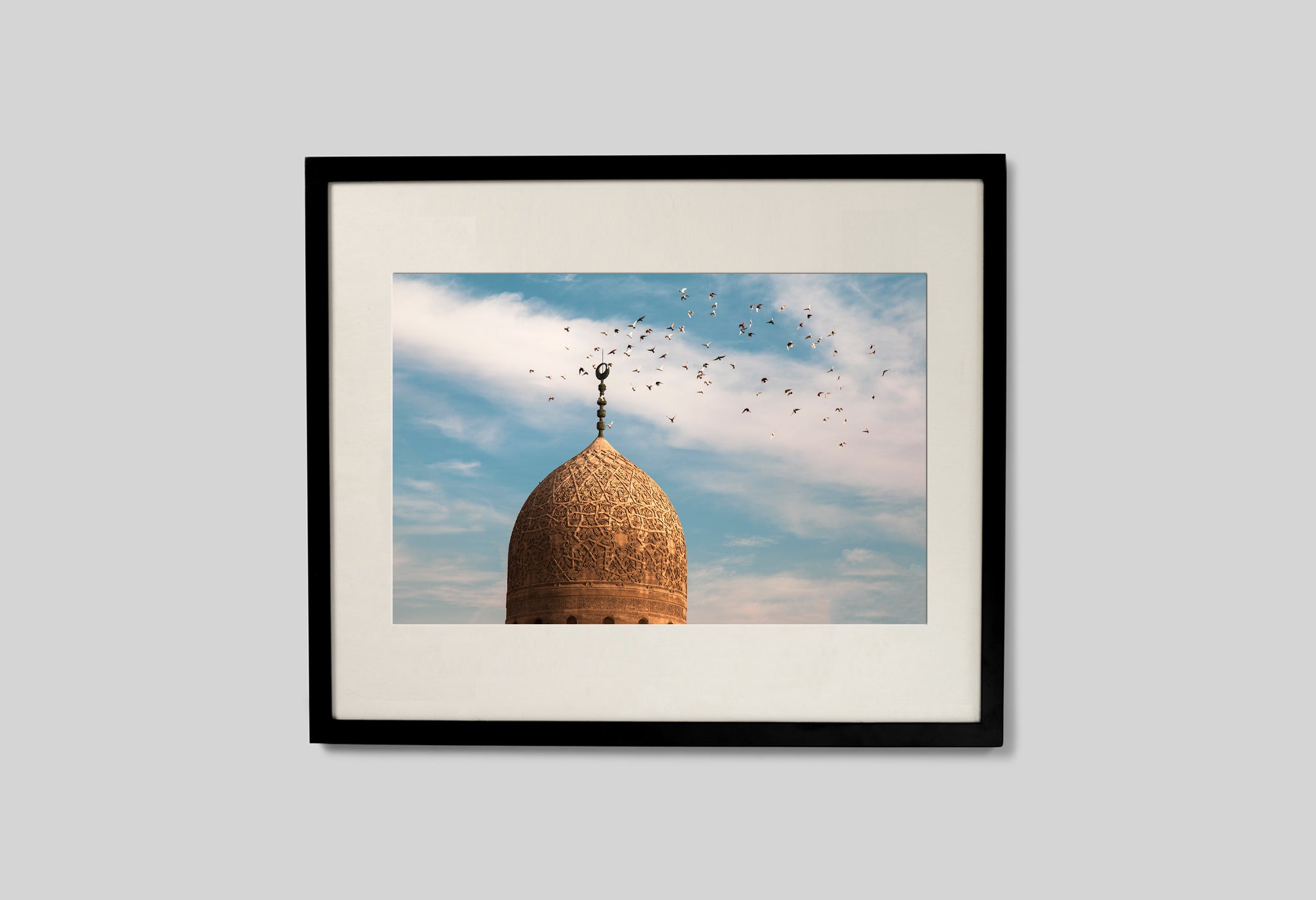 Birds Above A Minaret