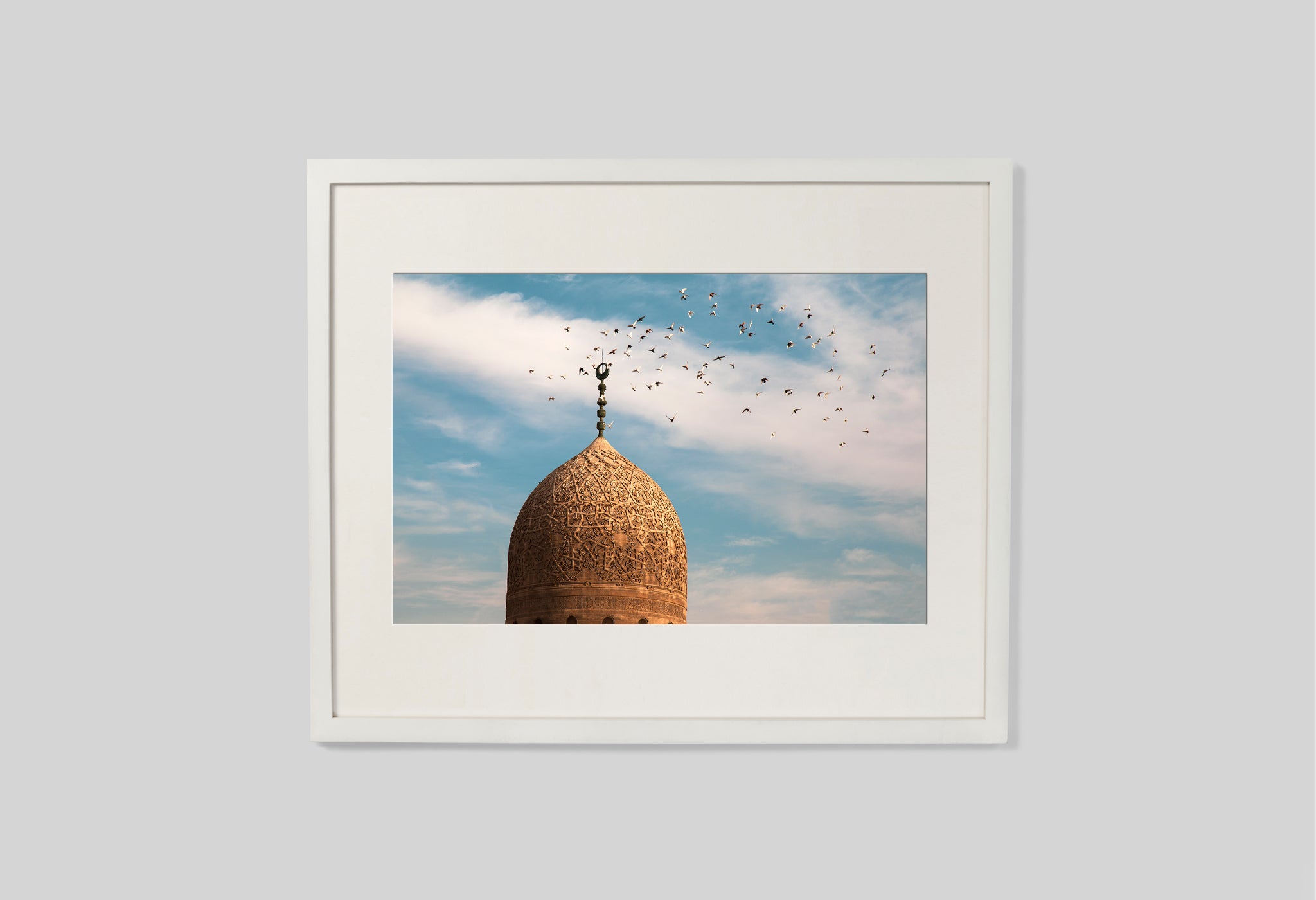 Birds Above A Minaret