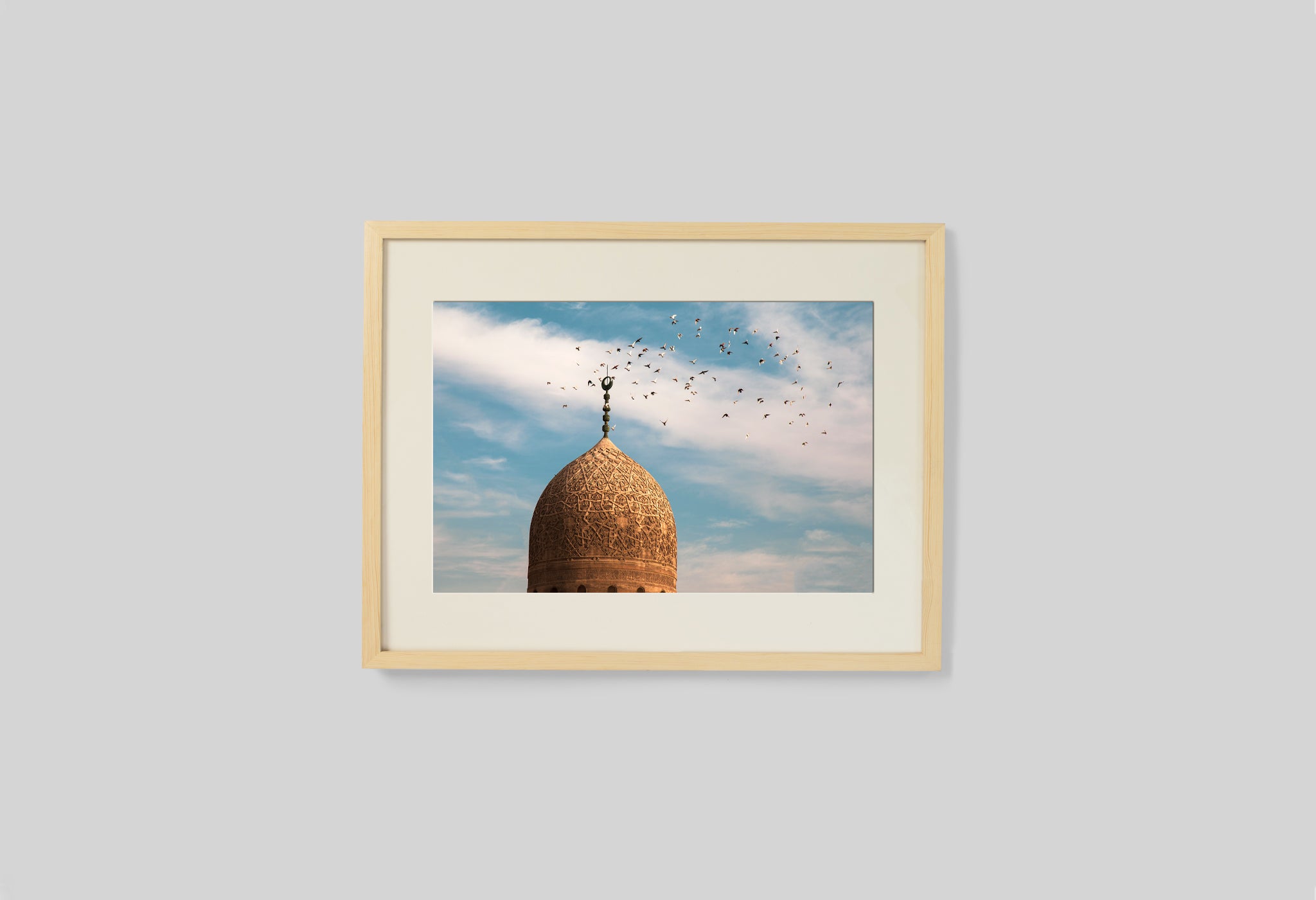 Birds Above A Minaret