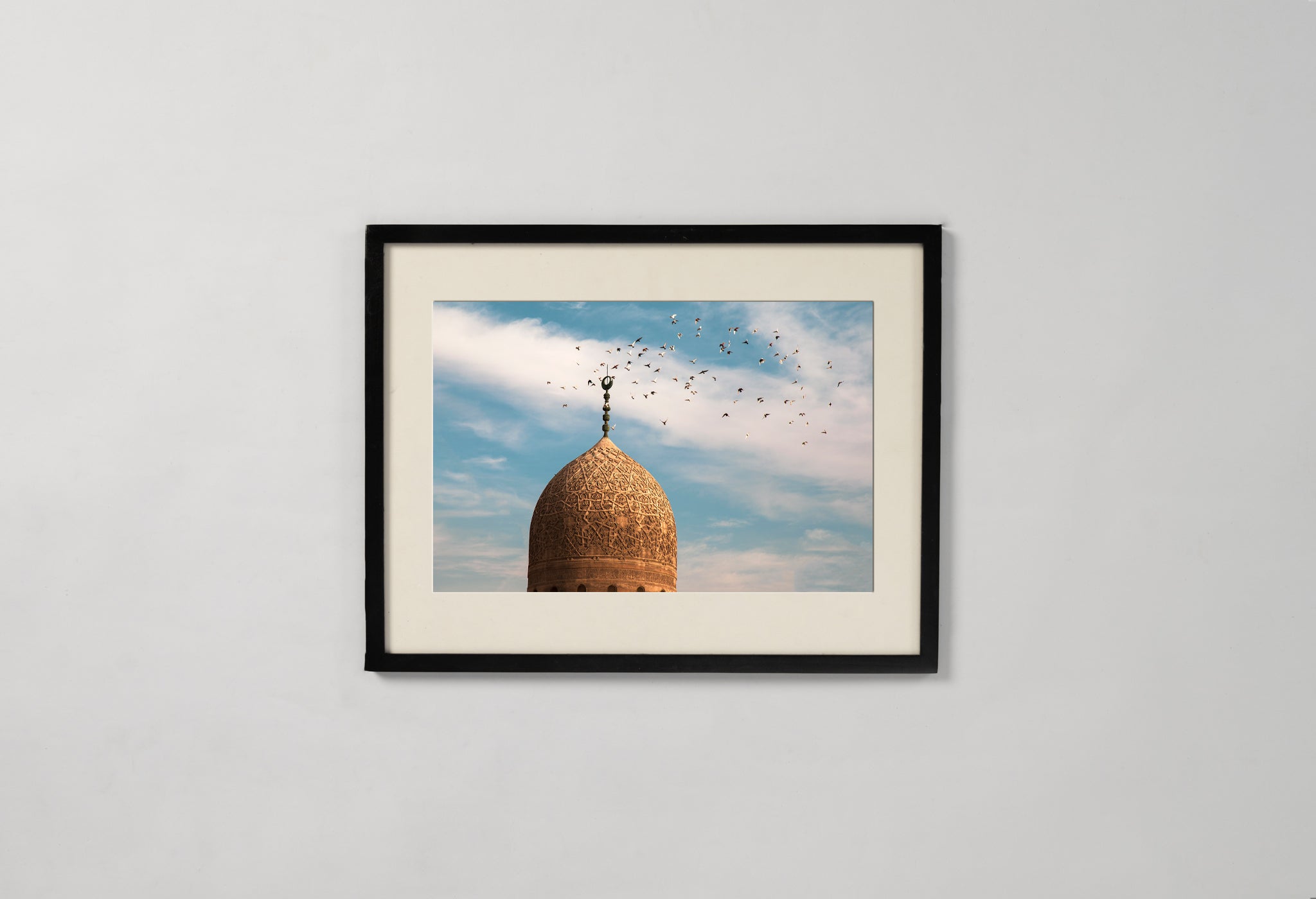 Birds Above A Minaret