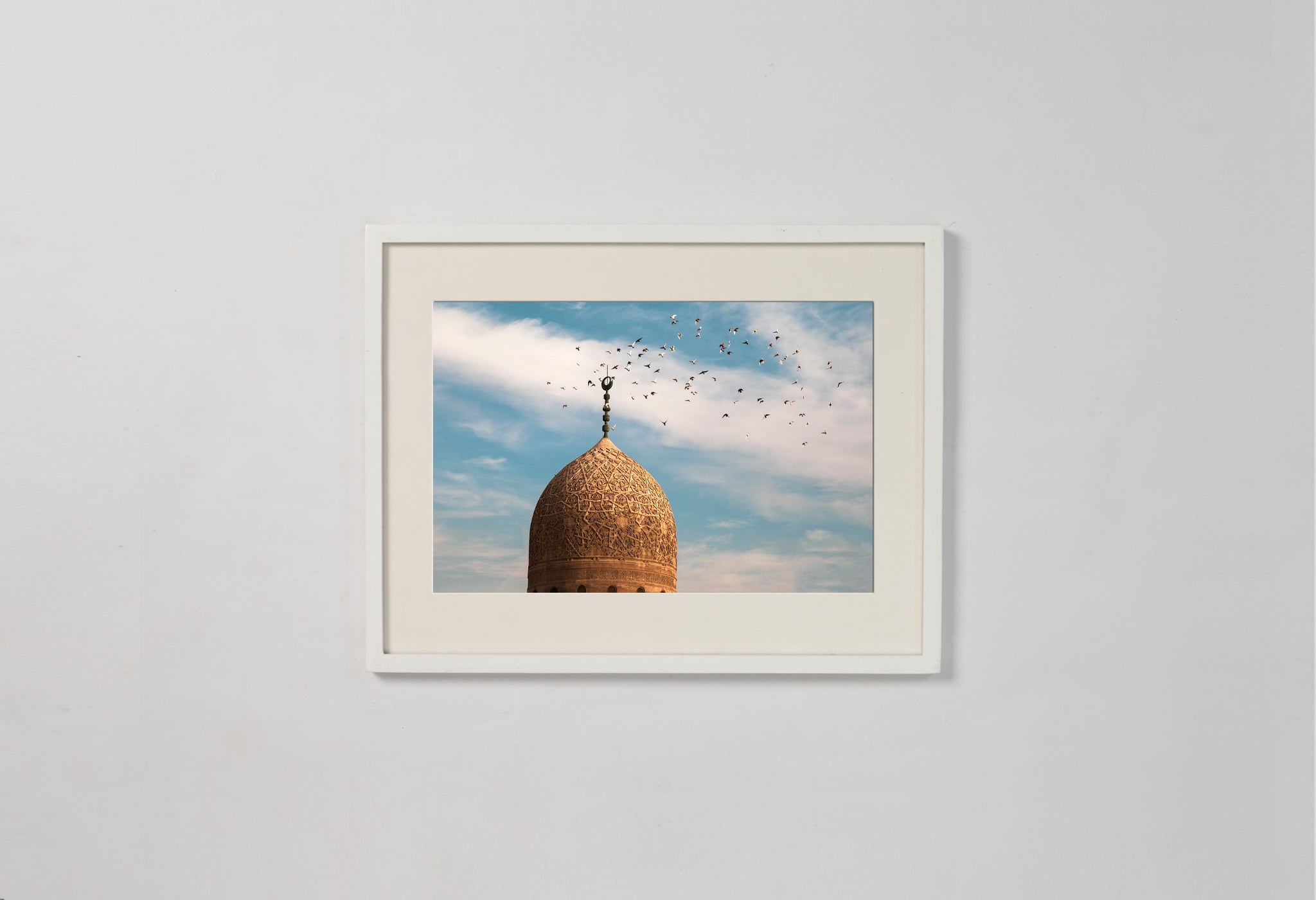 Birds Above A Minaret