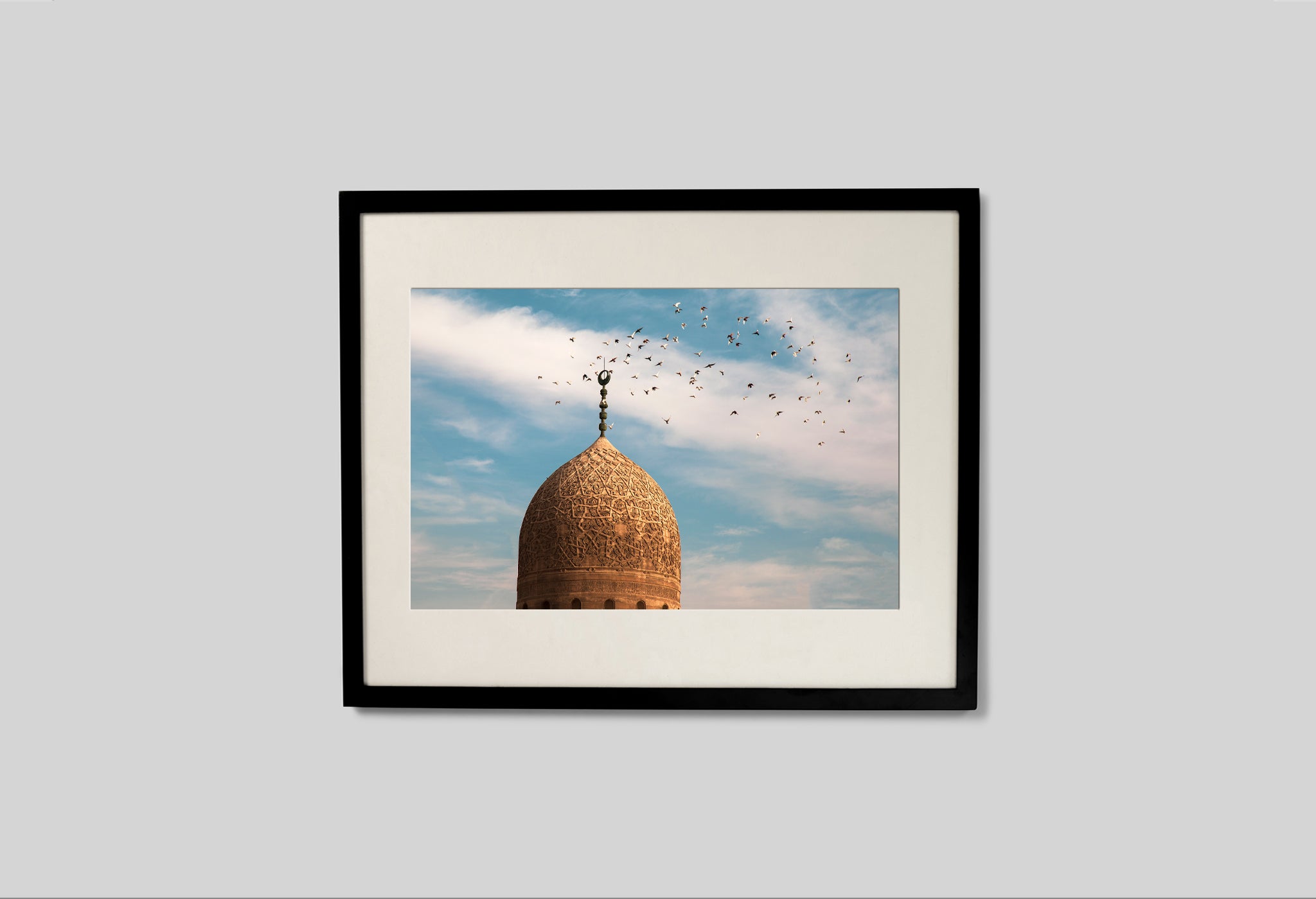 Birds Above A Minaret