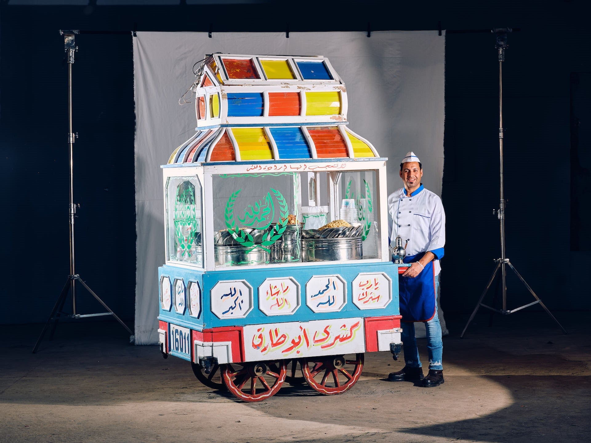 Ahmed Eshta's Koshari Cart