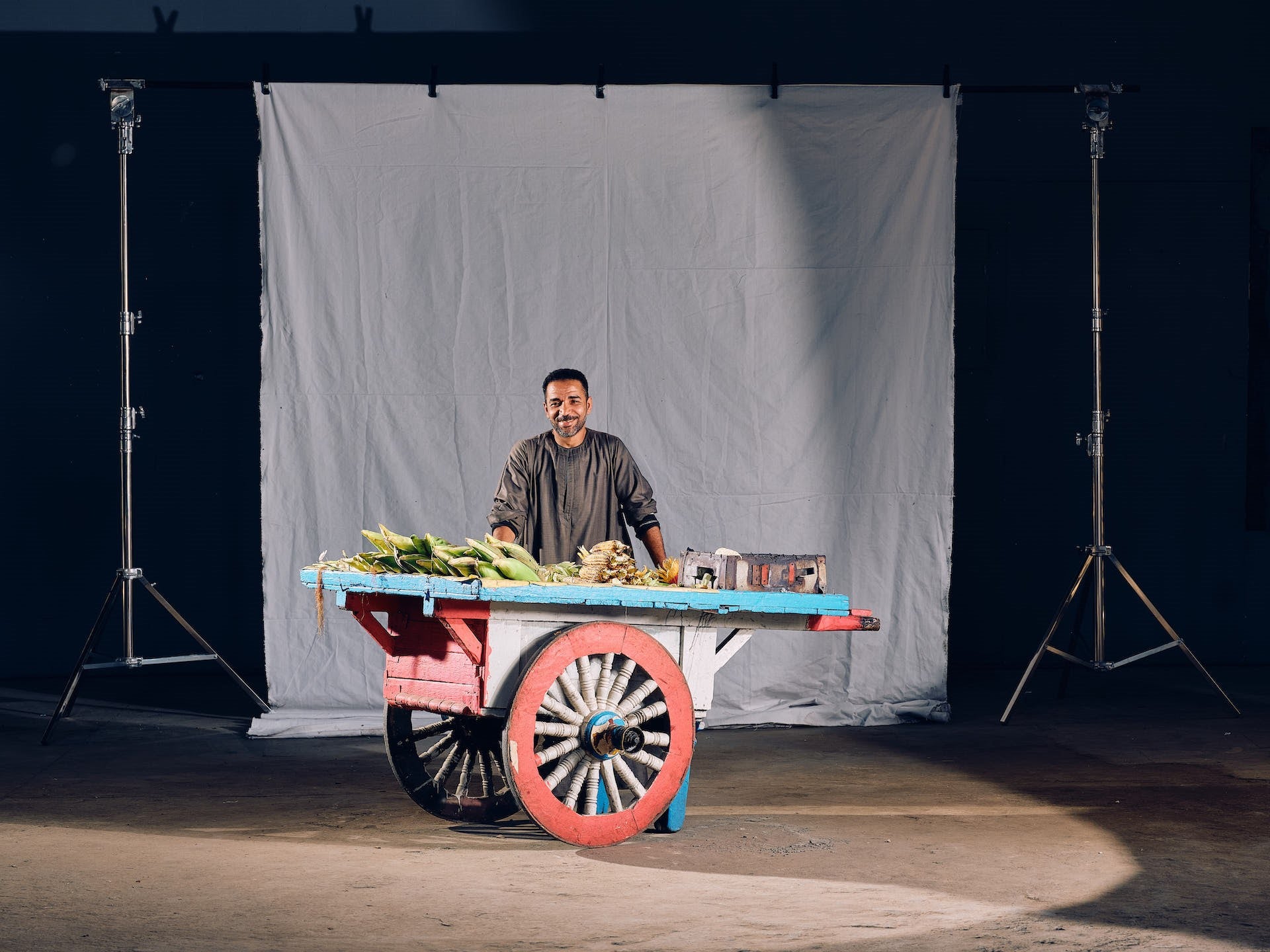 Hanafi's Corn Cart