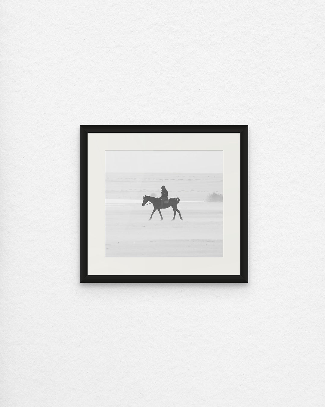Bedouin Horseman in the Mist