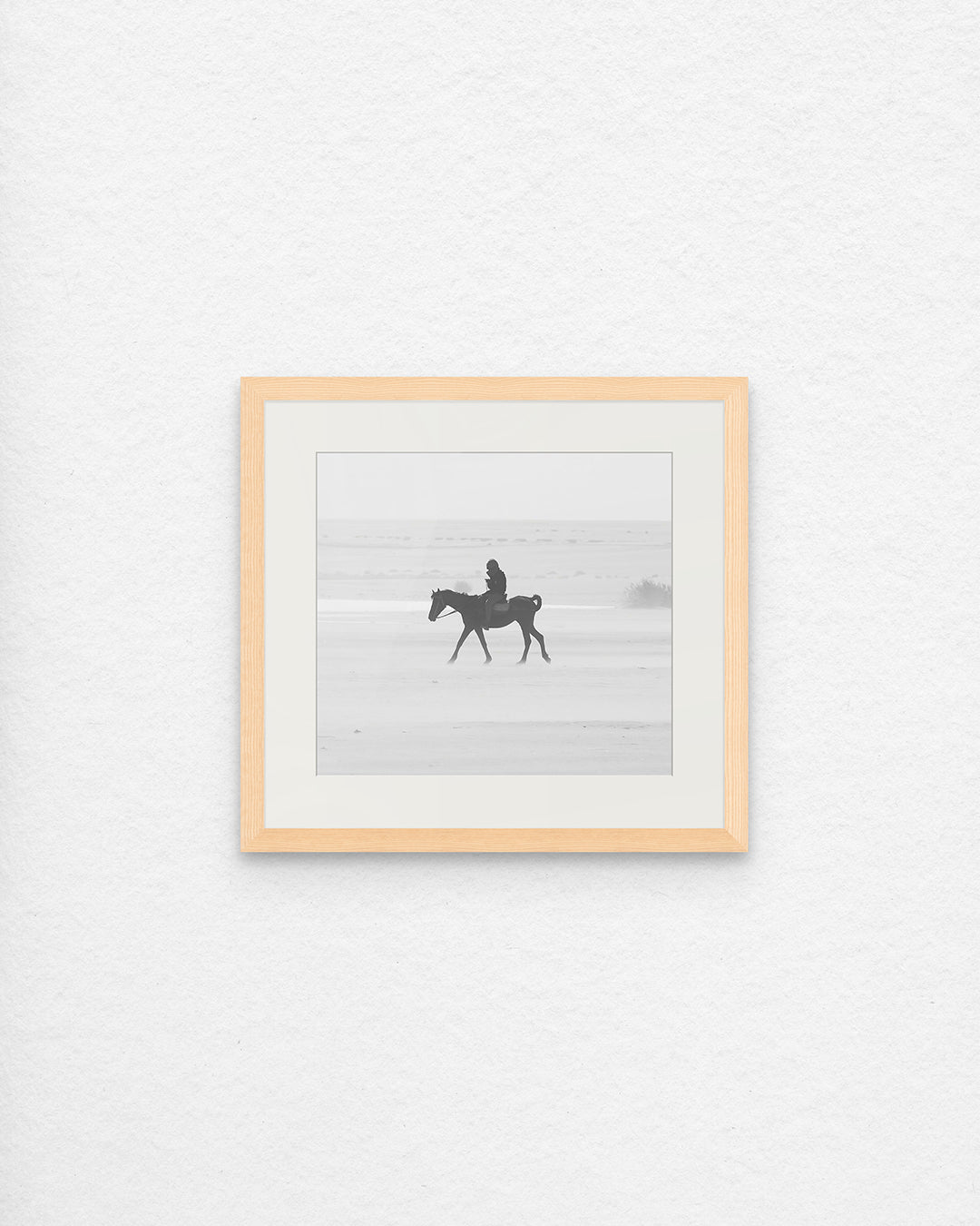 Bedouin Horseman in the Mist