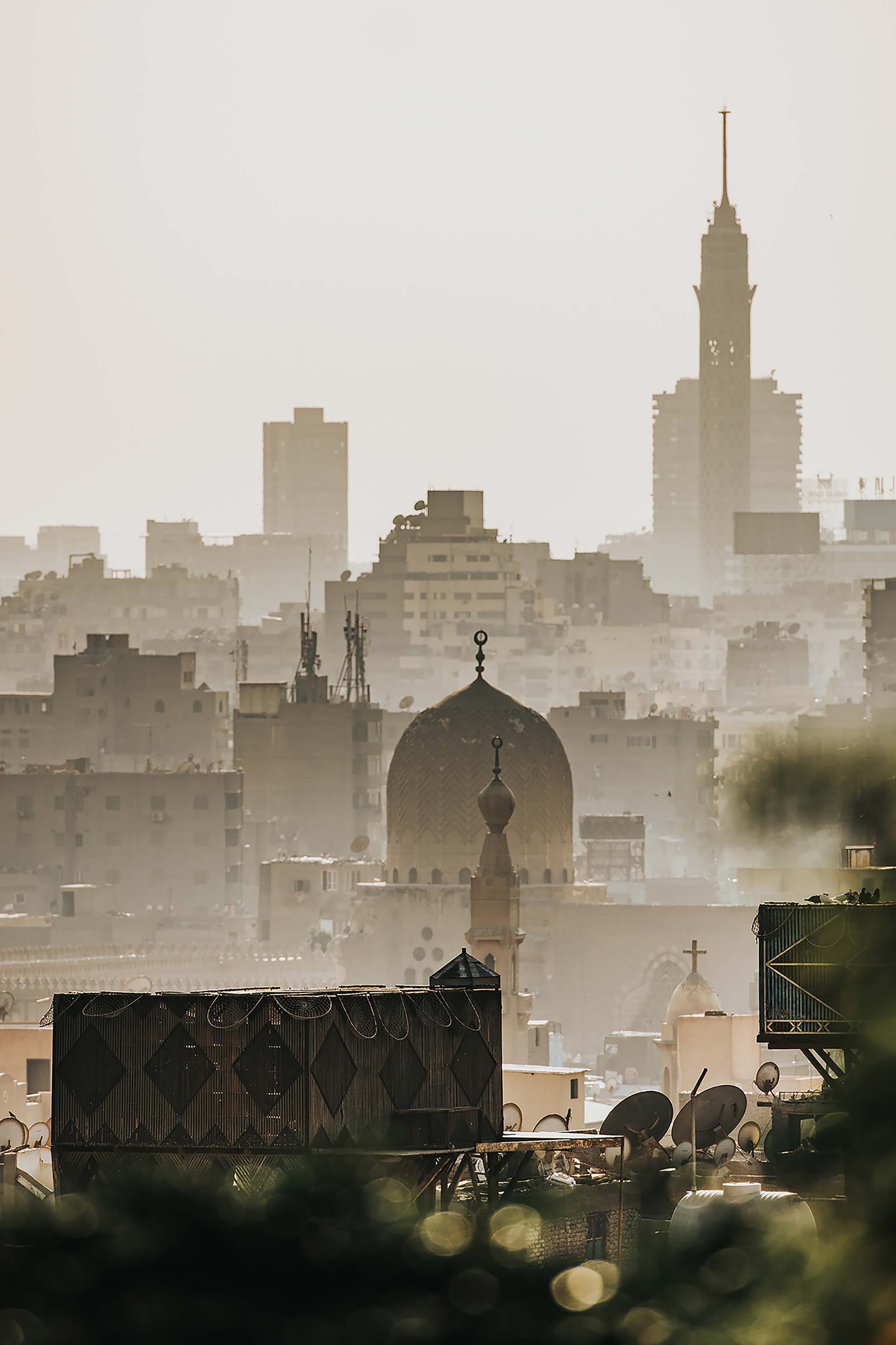 Elevated View Of Cairo